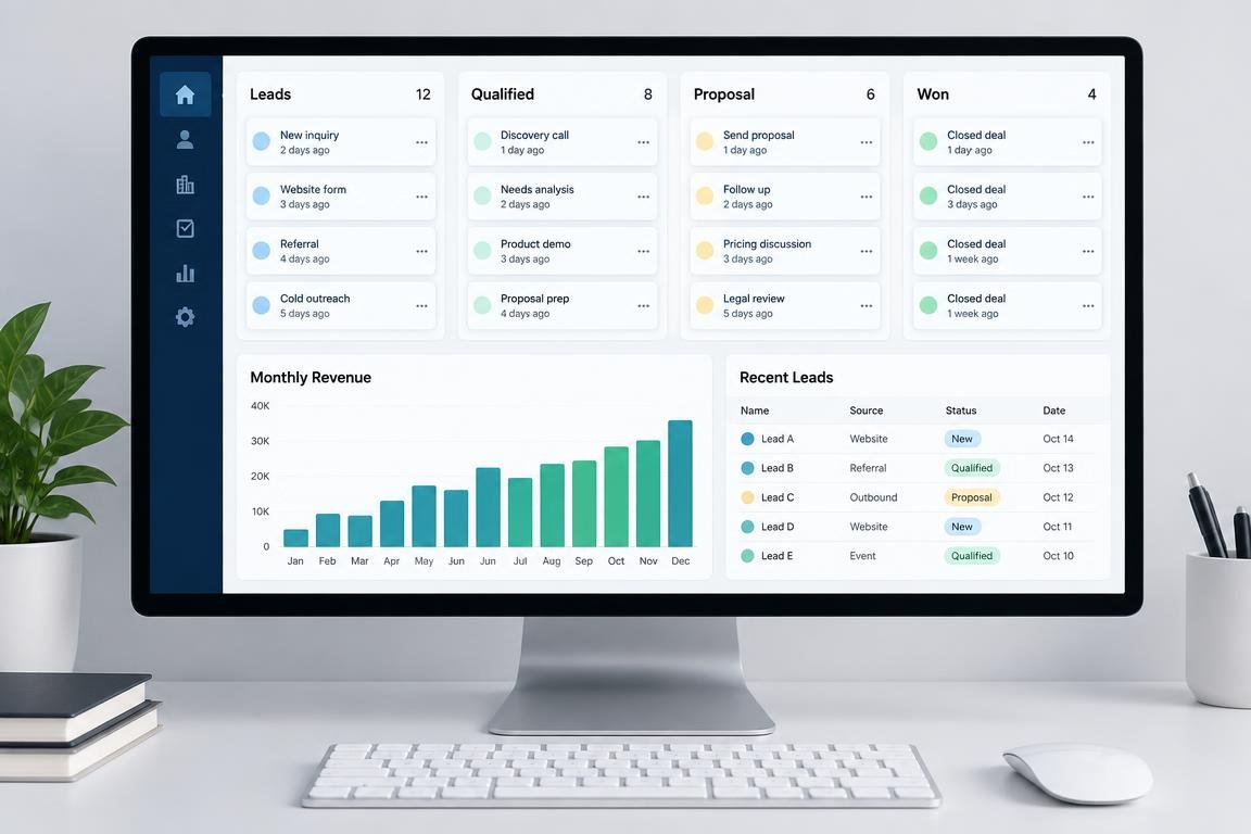 Sales CRM — Business system